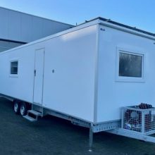 Mobiele woonunit 9 meter met 2 of 4 slaapkamers van het merk easywagon