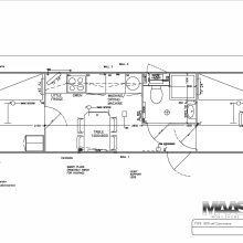 Mobiele woonunit 9 meter met 2 of 4 slaapkamers van het merk easywagon