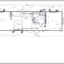Mobiele woonunit 9 meter van het merk easywagon