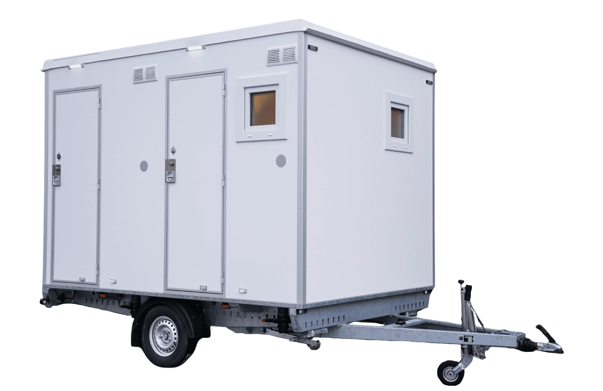 TYPE 240: TOILET TRAILER WITH 2 TOILETS : TANK-9