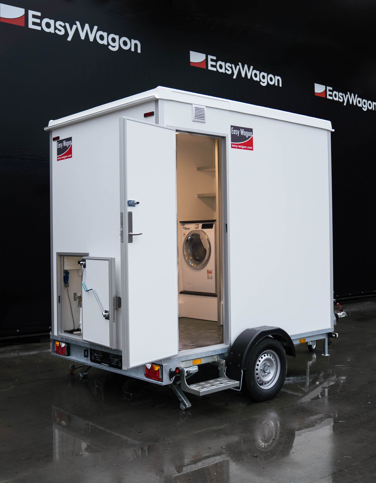 TYPE 217: TOILET & SHOWER TRAILER WITH COMBINED WASHER-DRYER 8