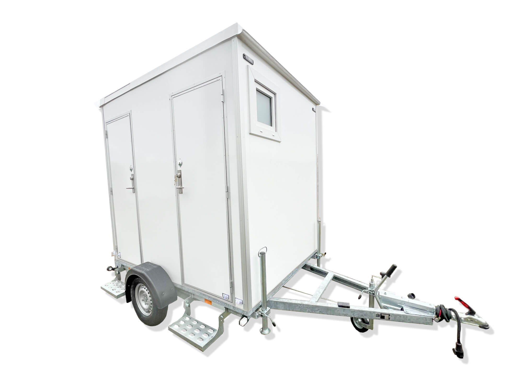 TYPE 240: Toiletwagen - 2 toiletten - 110 riolering1