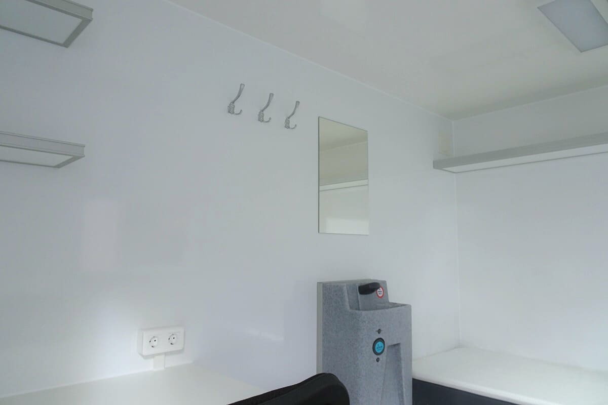 TYPE 320: Slaapwagen - 1 persoon - complete keuken - 1 douche - 1 toilet3