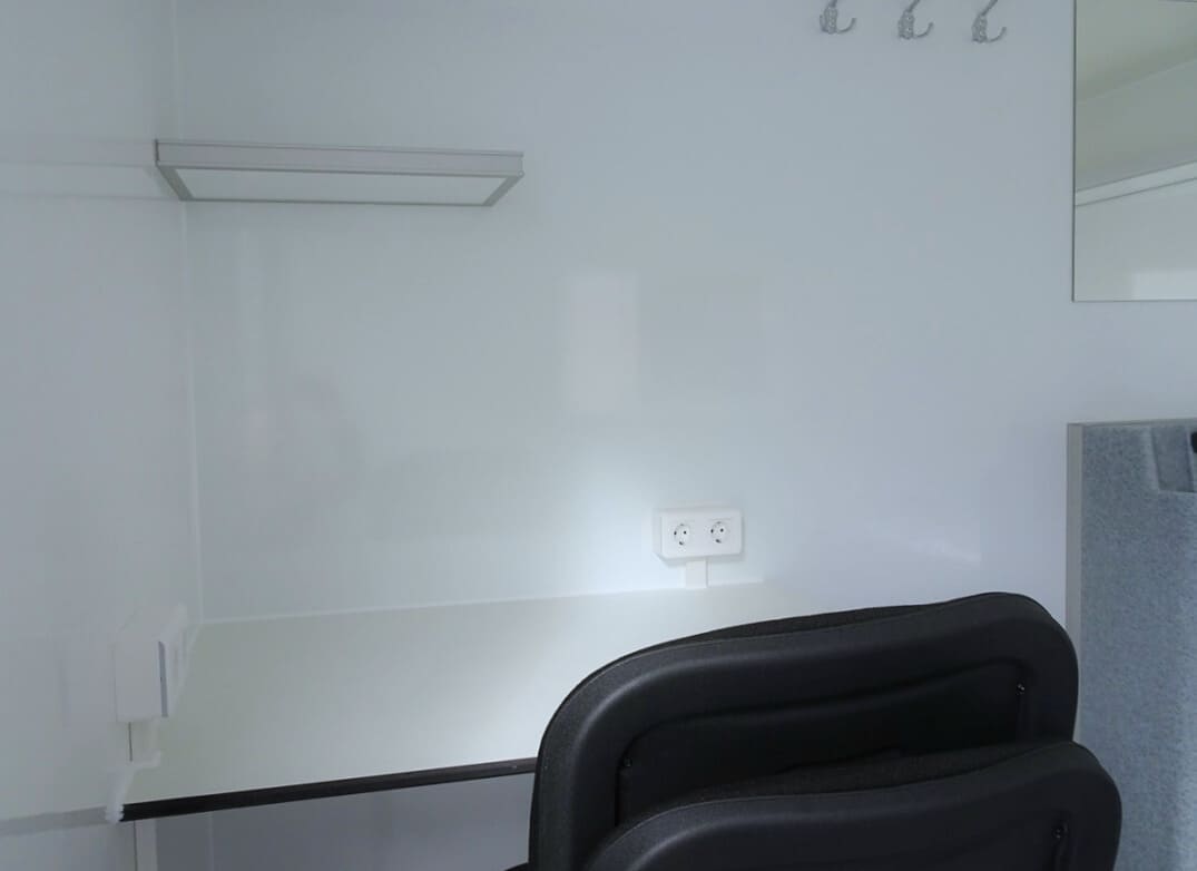 TYPE 320: Slaapwagen - 1 persoon - complete keuken - 1 douche - 1 toilet7