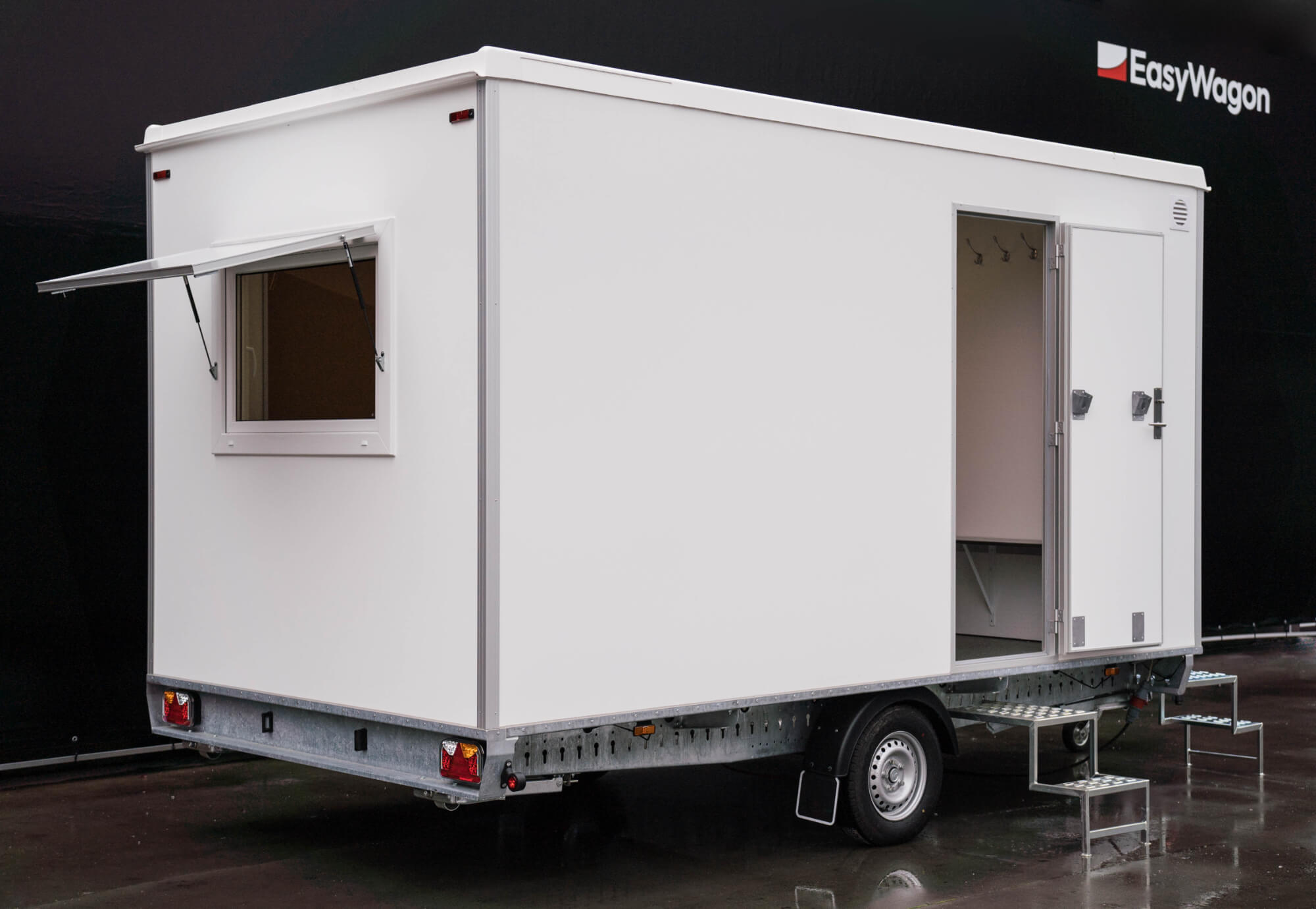 TYPE 335: Schaftwagen:kantoor - 4 personen - tank toilet - gereedschapskamer6