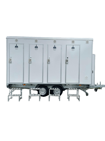 TYPE 420: Douchewagen - 4 badkamers met douches5