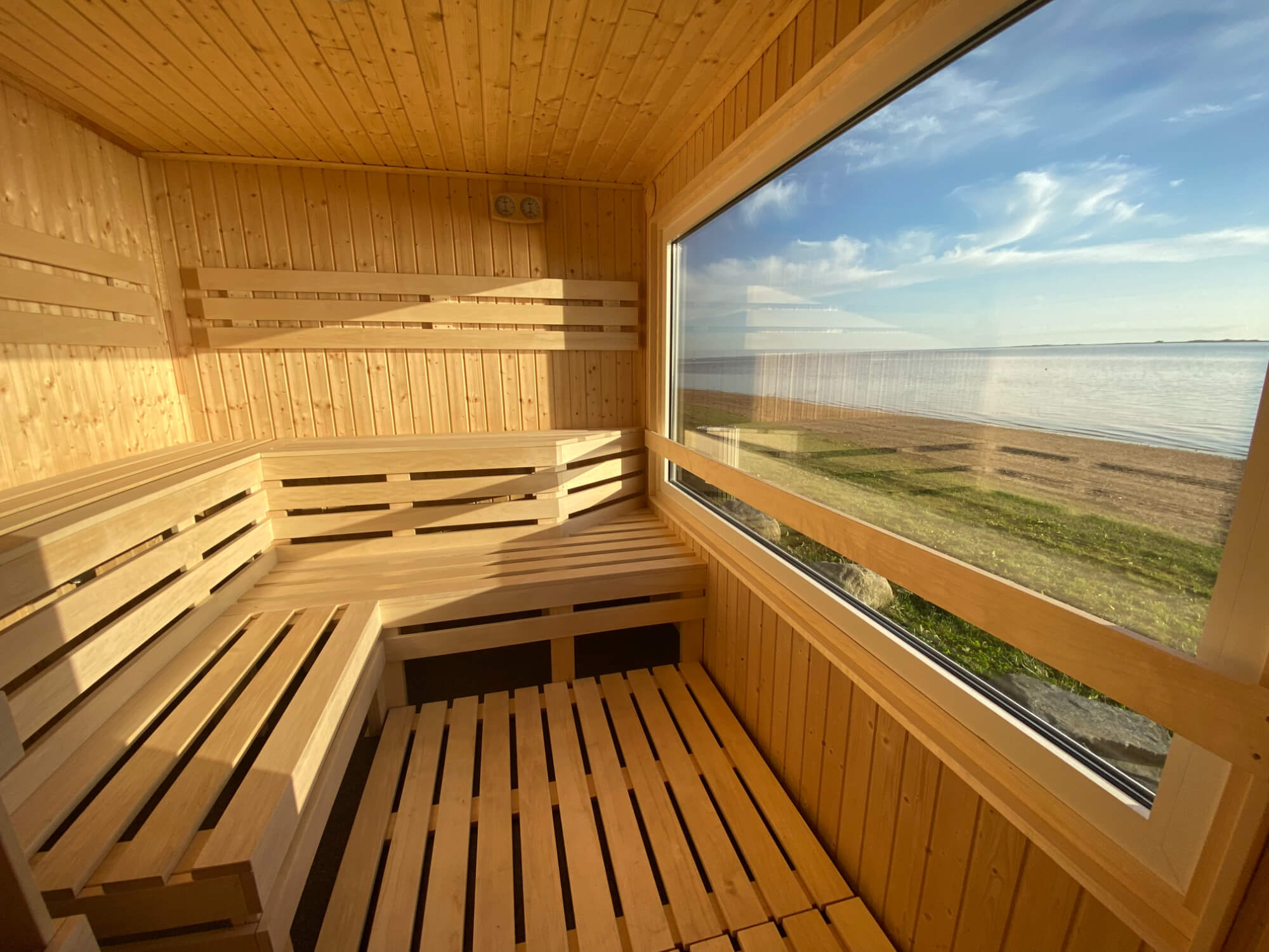 TYPE 420: saunawagen - 2 kamers - saunakachel8