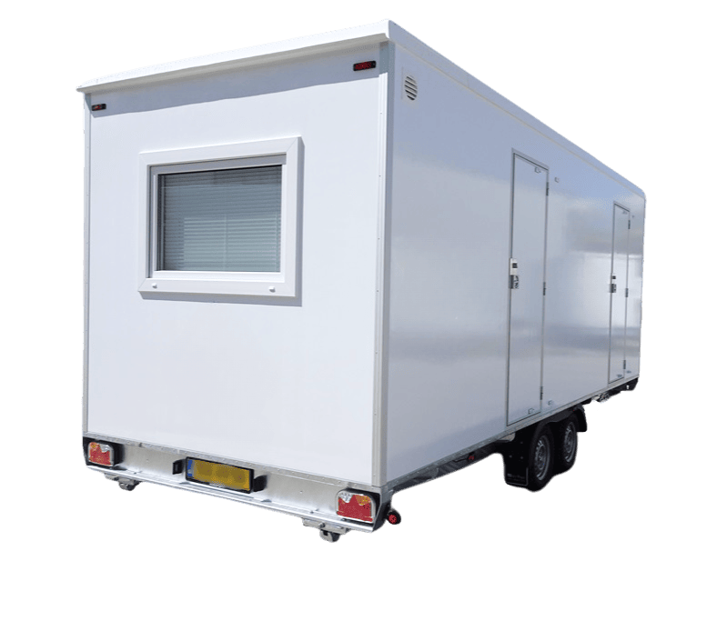 TYPE 570: Schaftwagen:kantoor - 4 personen - complete keuken - 1 douche - 1 toilet1