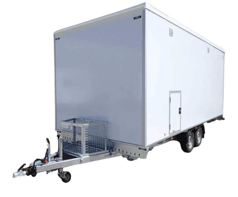 TYPE 570: Schaftwagen:kantoor - 4 personen - complete keuken - 1 douche - 1 toilet7