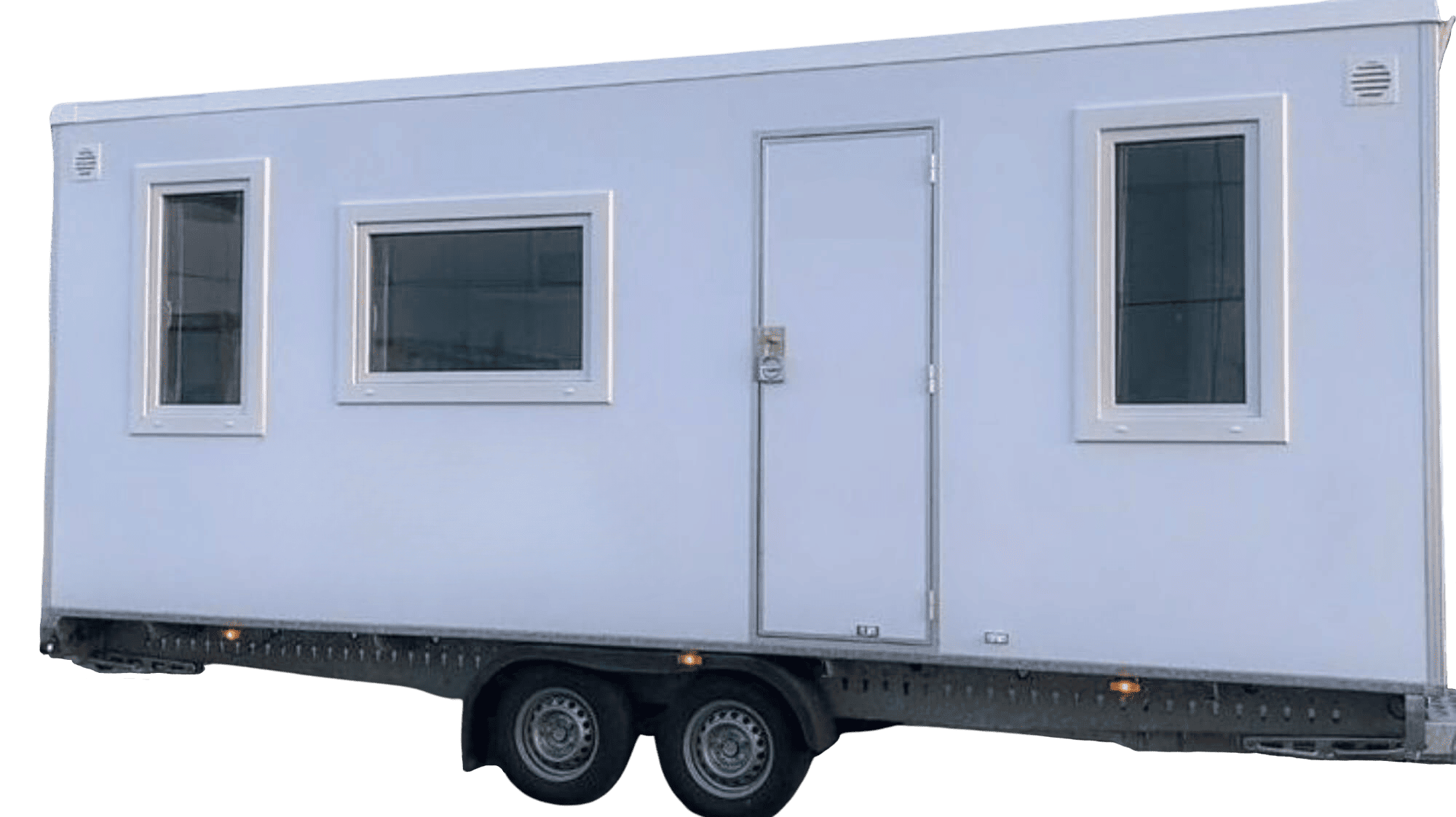TYPE 570: Slaapwagen - bed 2 personen - 2 slaapkamers - keuken - 1 douche - 1 toilet7