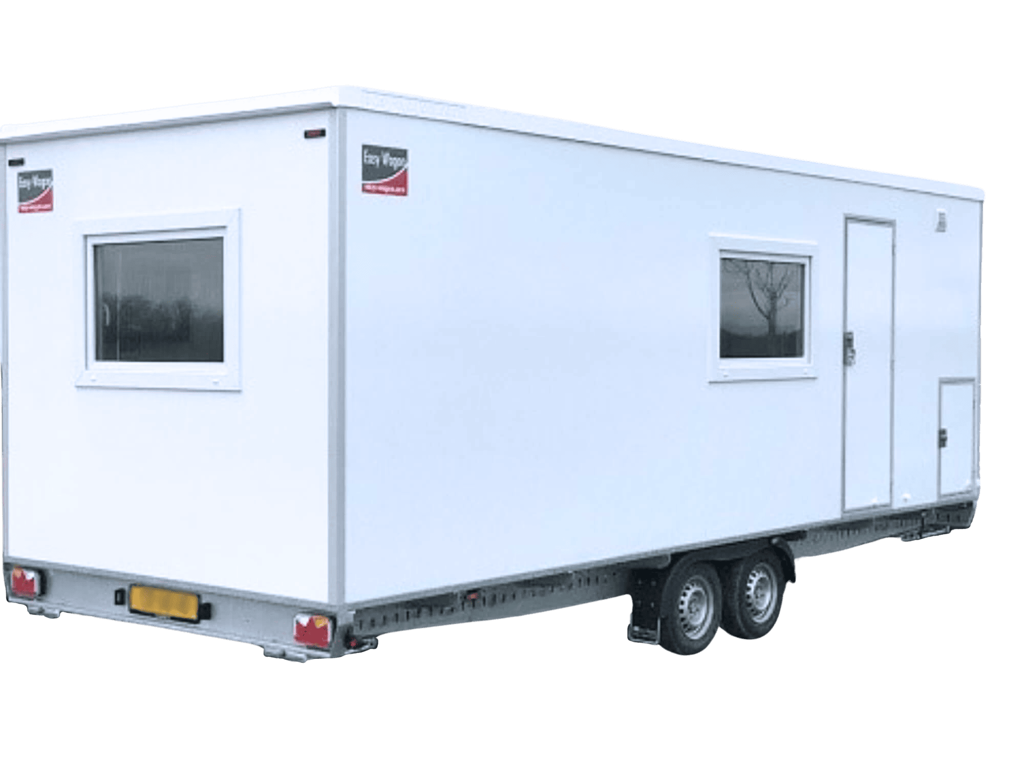 TYPE 660: Slaapwagen - bed 2 personen - 1 slaapkamer met schuifdeur - keuken - 1 douche - 1 toilet9