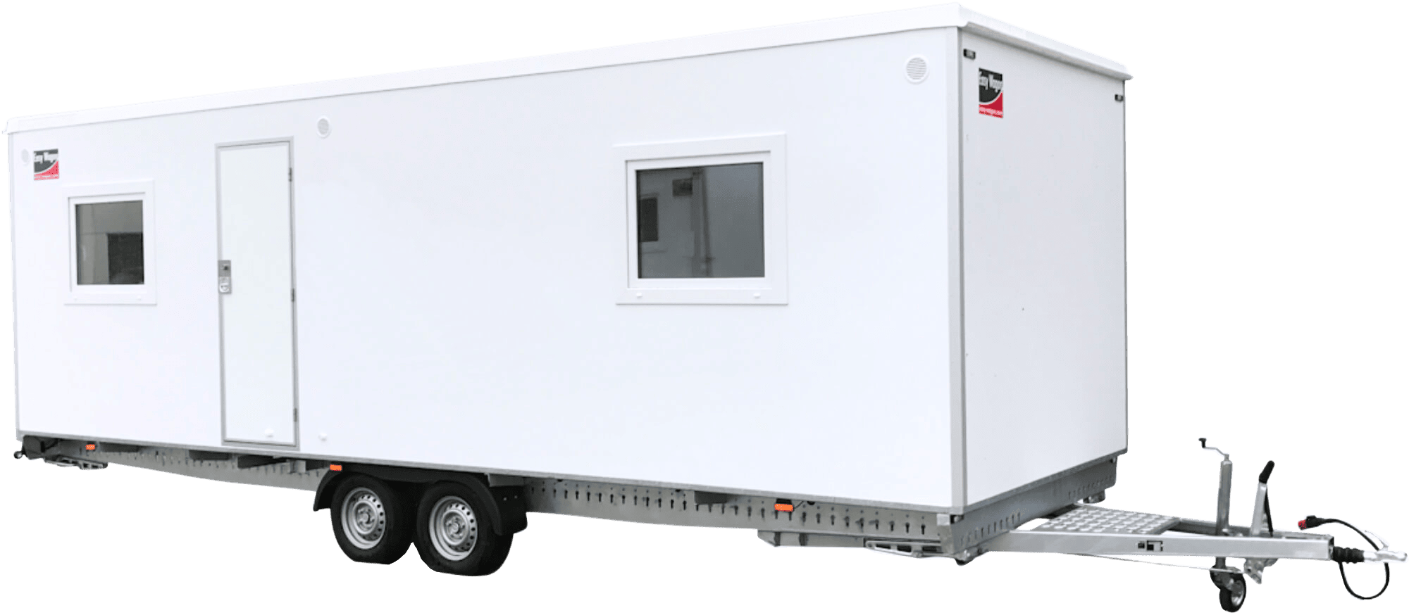 TYPE 733: Slaapwagen - bed 3 personen - 2 slaapkamers met schuifdeur - keuken - 1 douche - 1 toilet5