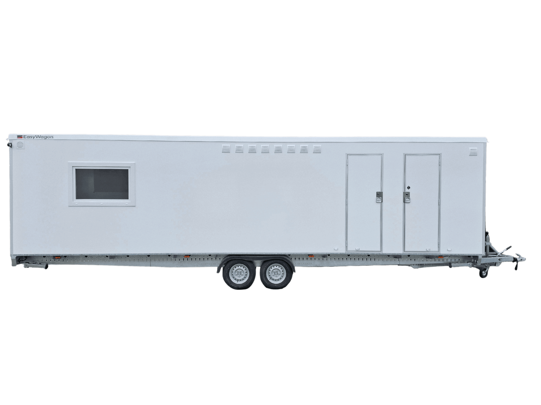 TYPE 928: Crewtrailer - 8 personen - kleedkamer - 1 douche - 1 toilet - maalpomp1